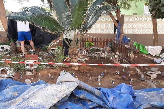 El belén del Patronato La Sal no falta a la cita en La Garita por Navidad/TA.